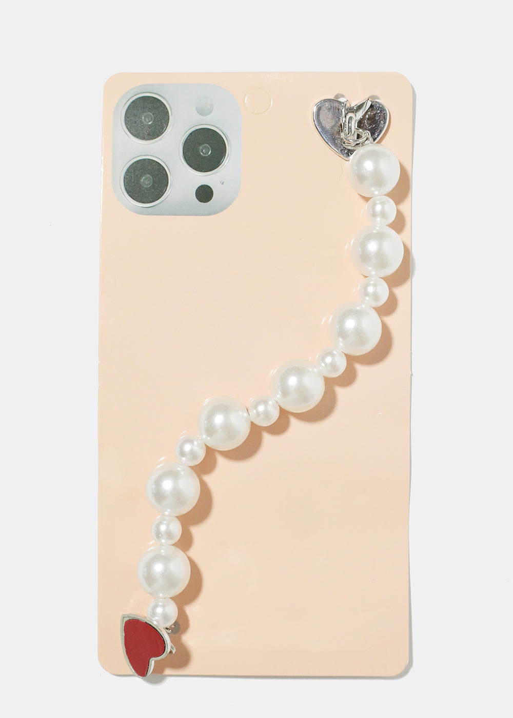 Pearls & Heart Phone Accessory