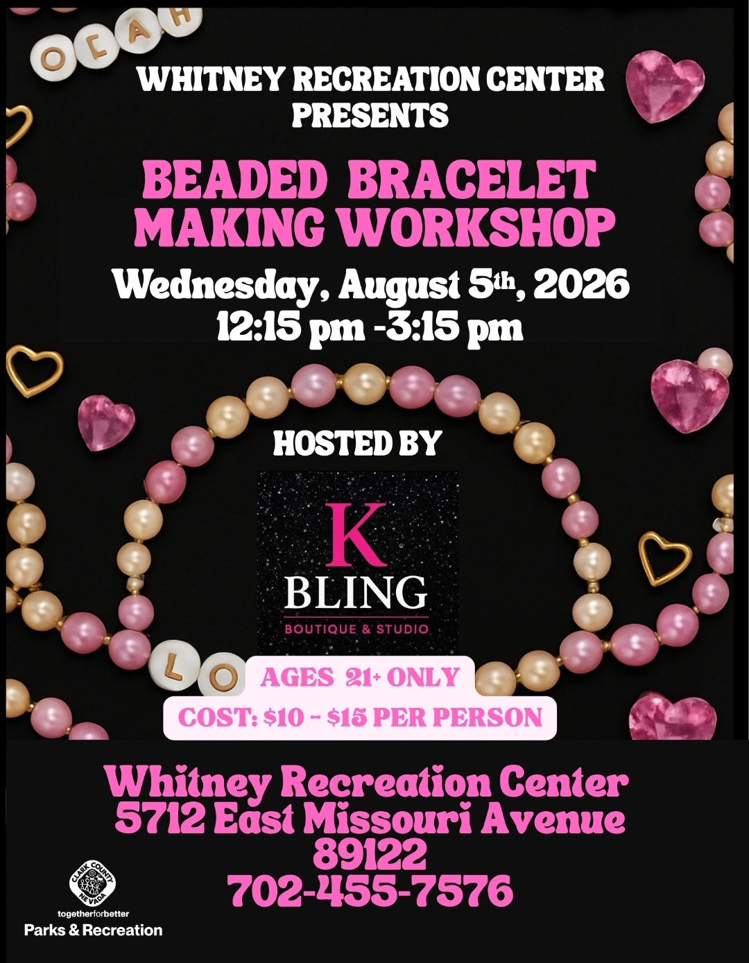 Beaded Bracelet Workshop