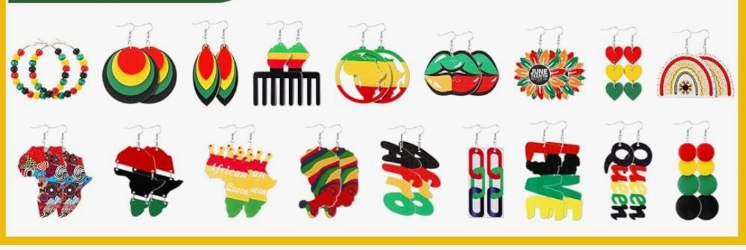 Juneteenth Earrings
