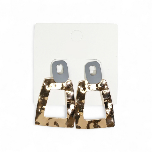 Slate Glow Geometric Drops